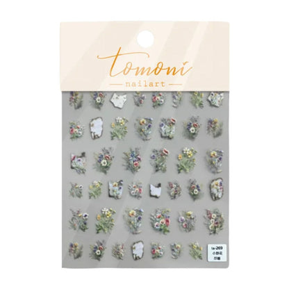 CNBS Nail Stickers - Watercolour Flowers