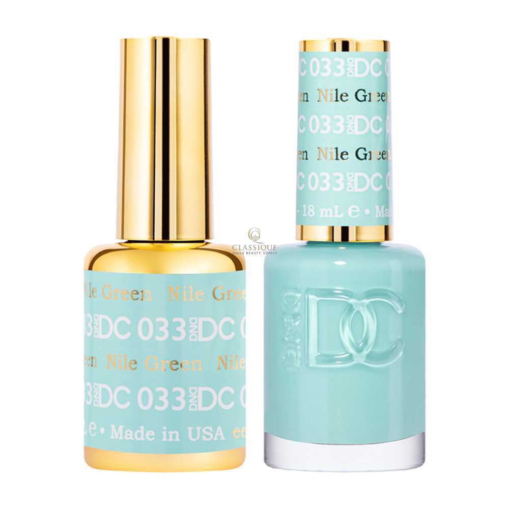 DND DC Gel & Lacquer Duo - Nile Green #033
