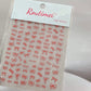 CNBS Nail Stickers - Red Bows