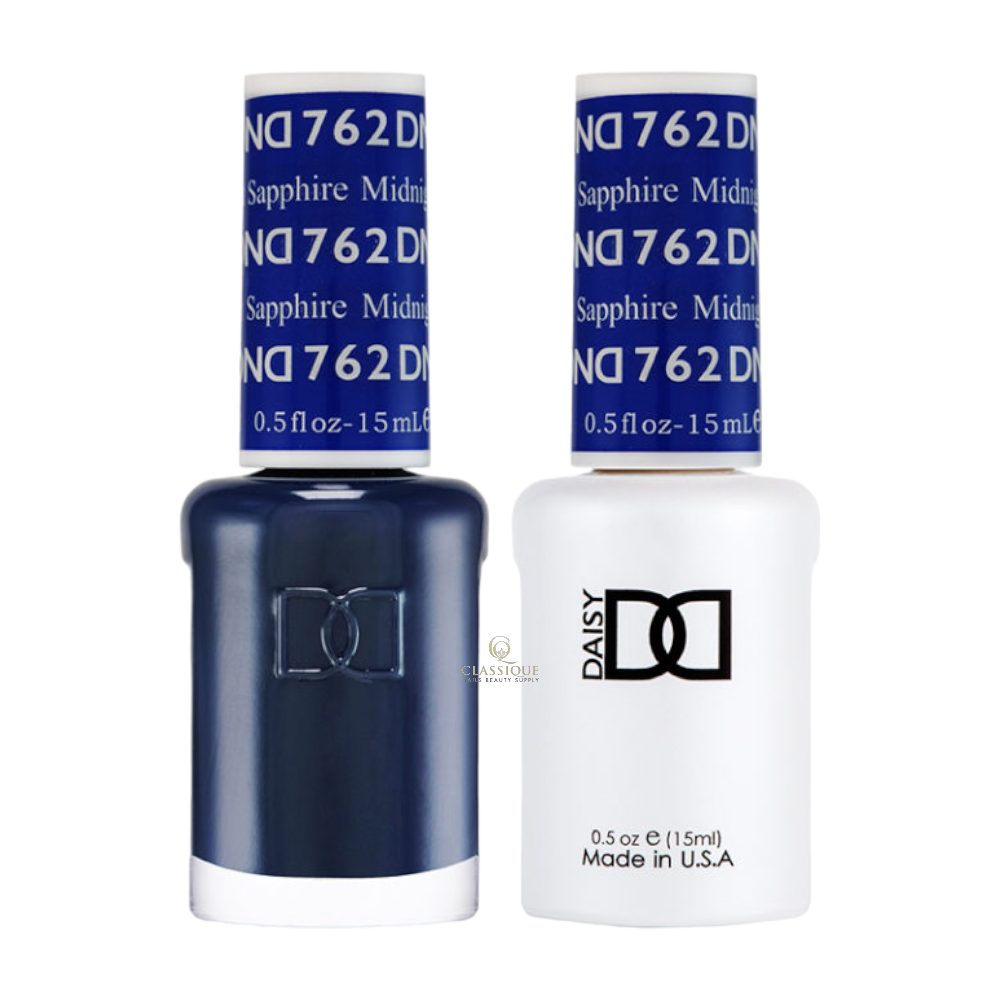 DND Gel & Lacquer Duo - Midnight Sapphire #762