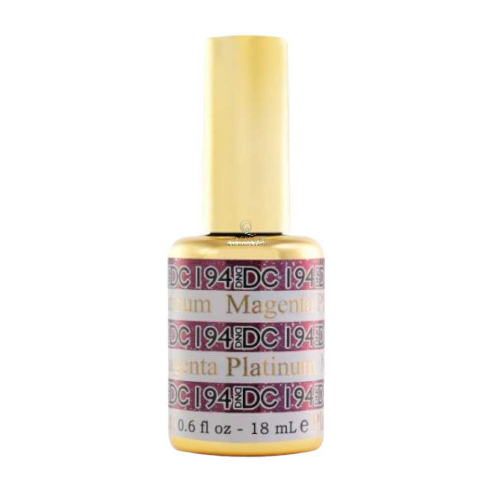 DND DC Platinum Gel Polish - Magenta #194