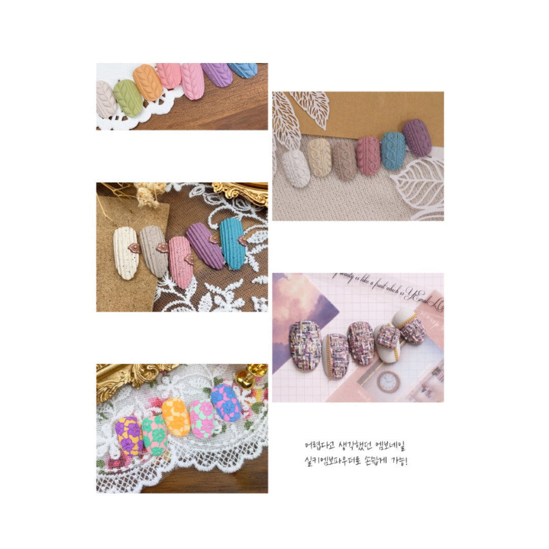 Kenzico Nail Art Effect - Silky Embo Powder 30G