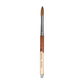 CNBS Acrylic Brush - Kolinsky 2-Tone Wood Handle #12