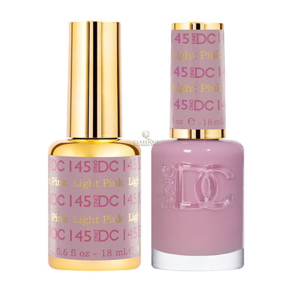DND DC Gel & Lacquer Duo - Light Pink #145