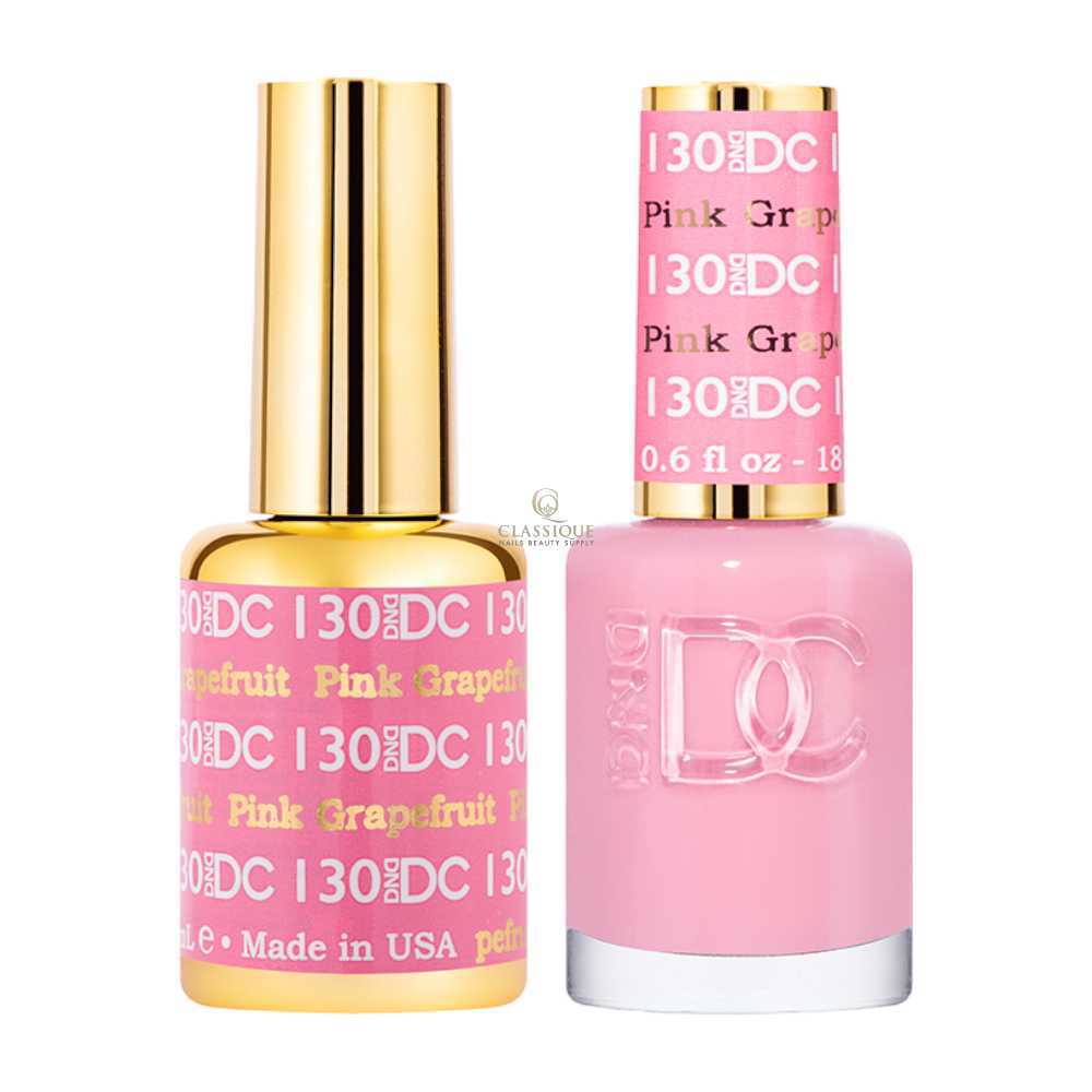 DND DC Gel & Lacquer Duo - Pink Grapefruit #130