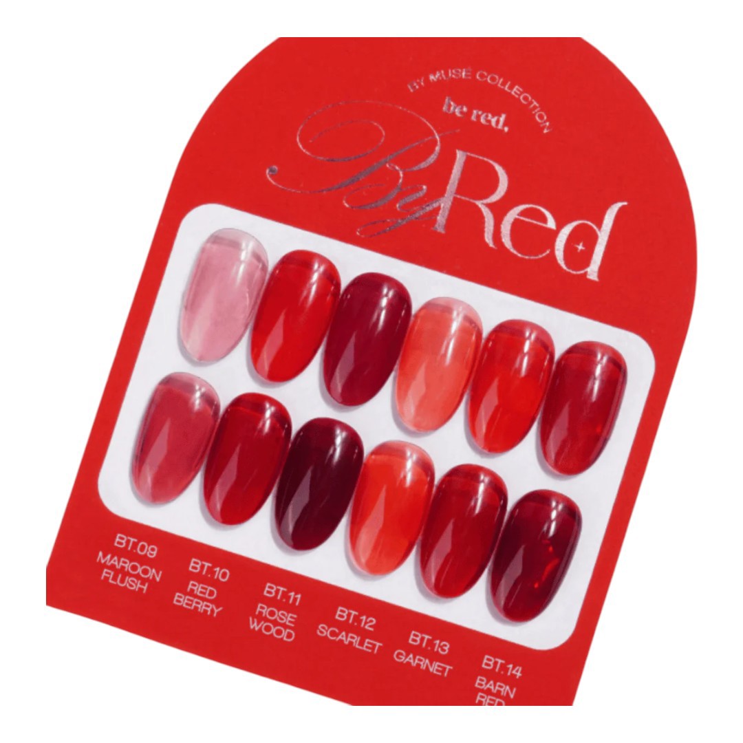 By Muse Syrup Gel Polish (HEMA-Free) #BT10 Red Berry