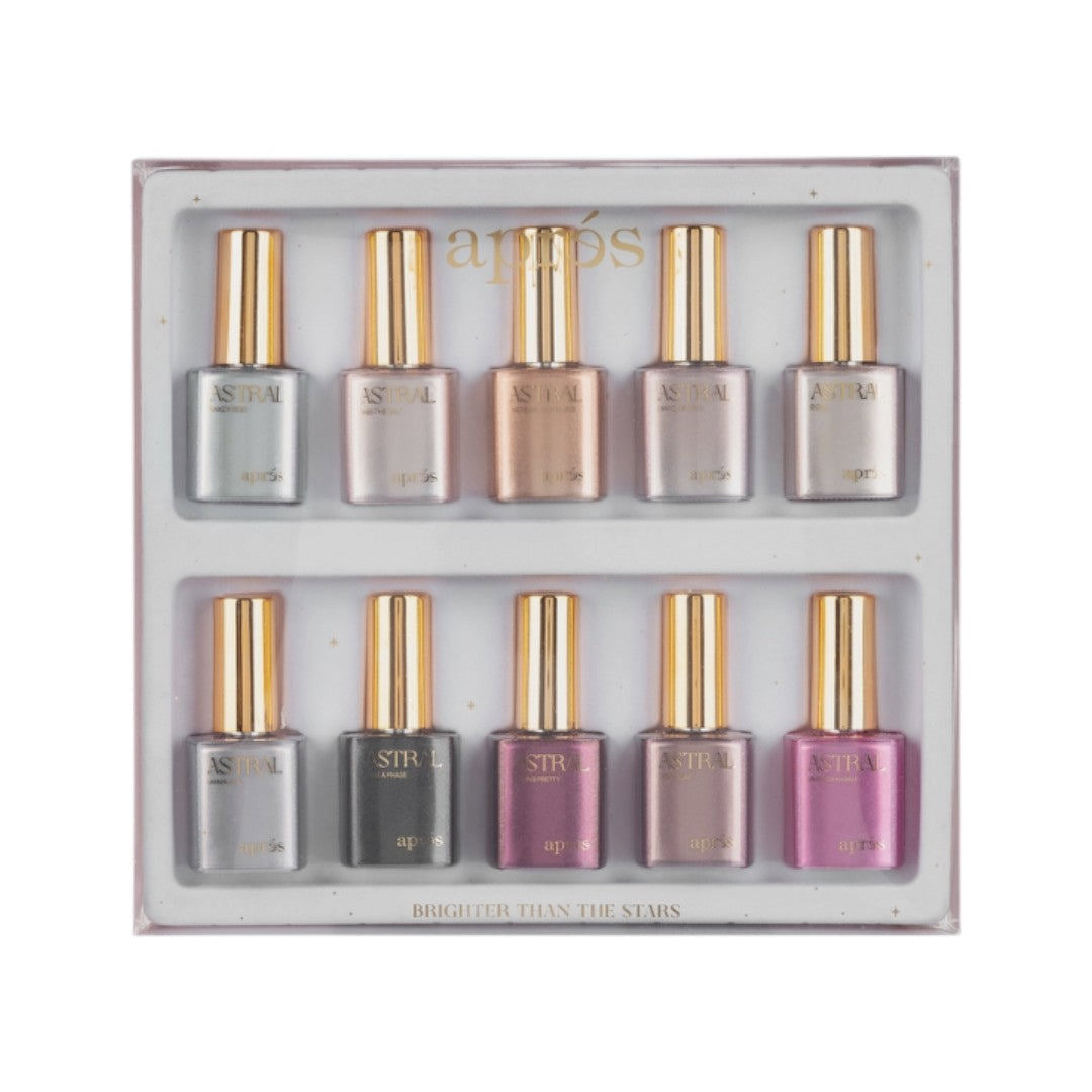 Apres Gel Couleur - The Astral Collection - Shimmery Cat Eye 10Pcs #CE01-10