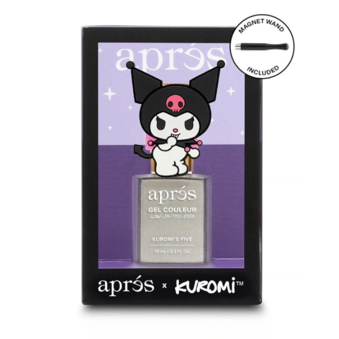 Apres Caty Eye Gel Couleur (HEMA-Free) - Kuromi's Five W/ Magnet #5KEHK106