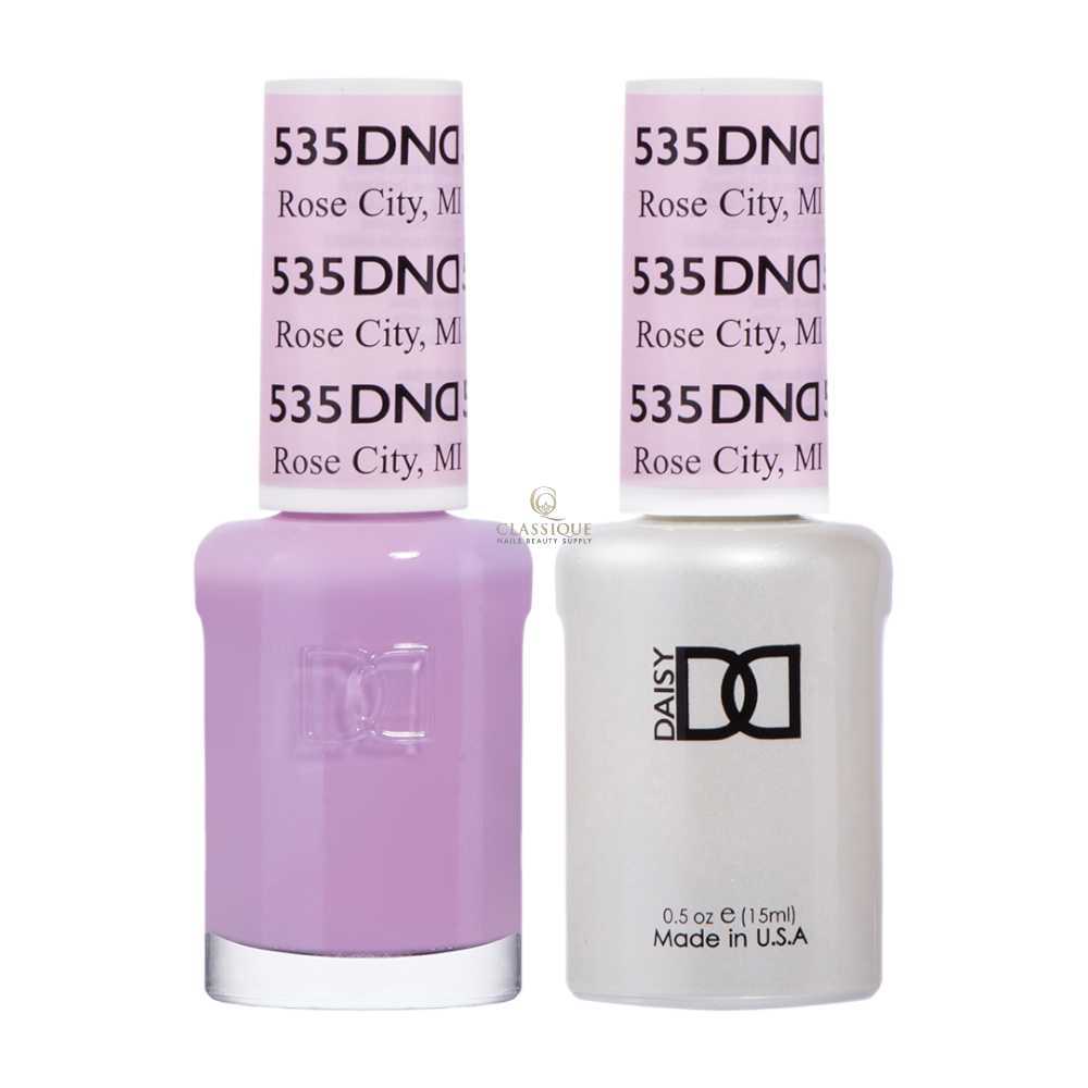 DND Gel & Lacquer Duo - Rose City Mi #535