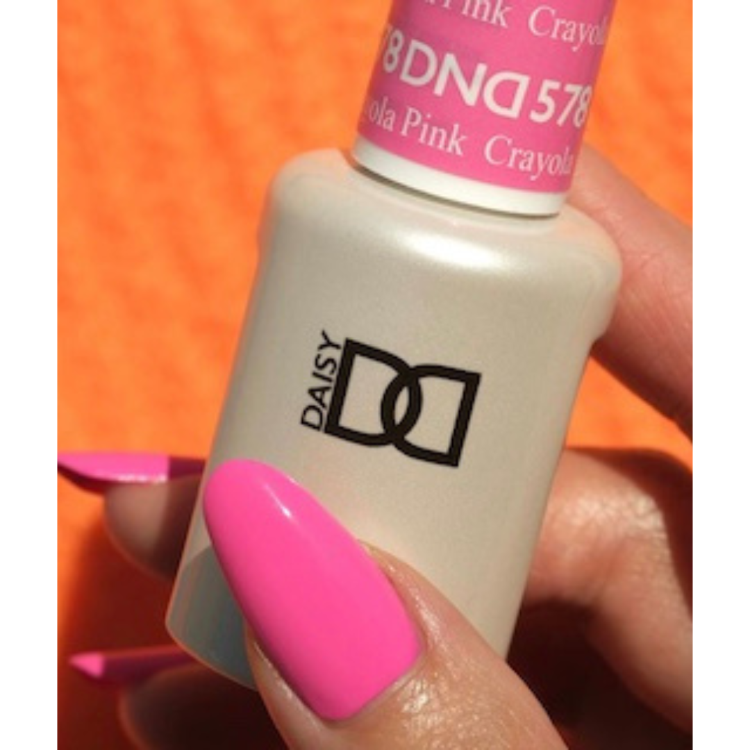 DND Gel & Lacquer Duo - Crayola Pink #578