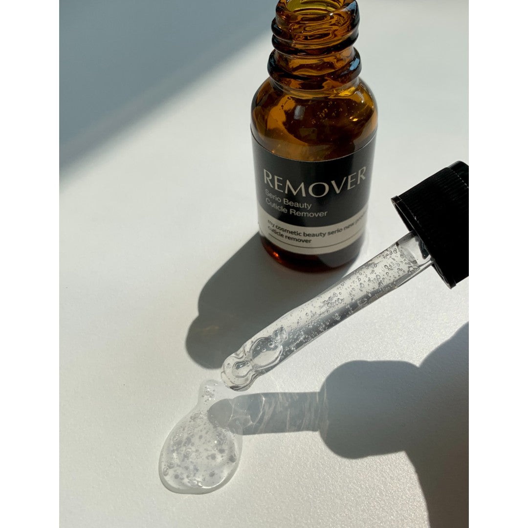 Serio Cuticle Remover 250Ml + Empty Dropper Bottle
