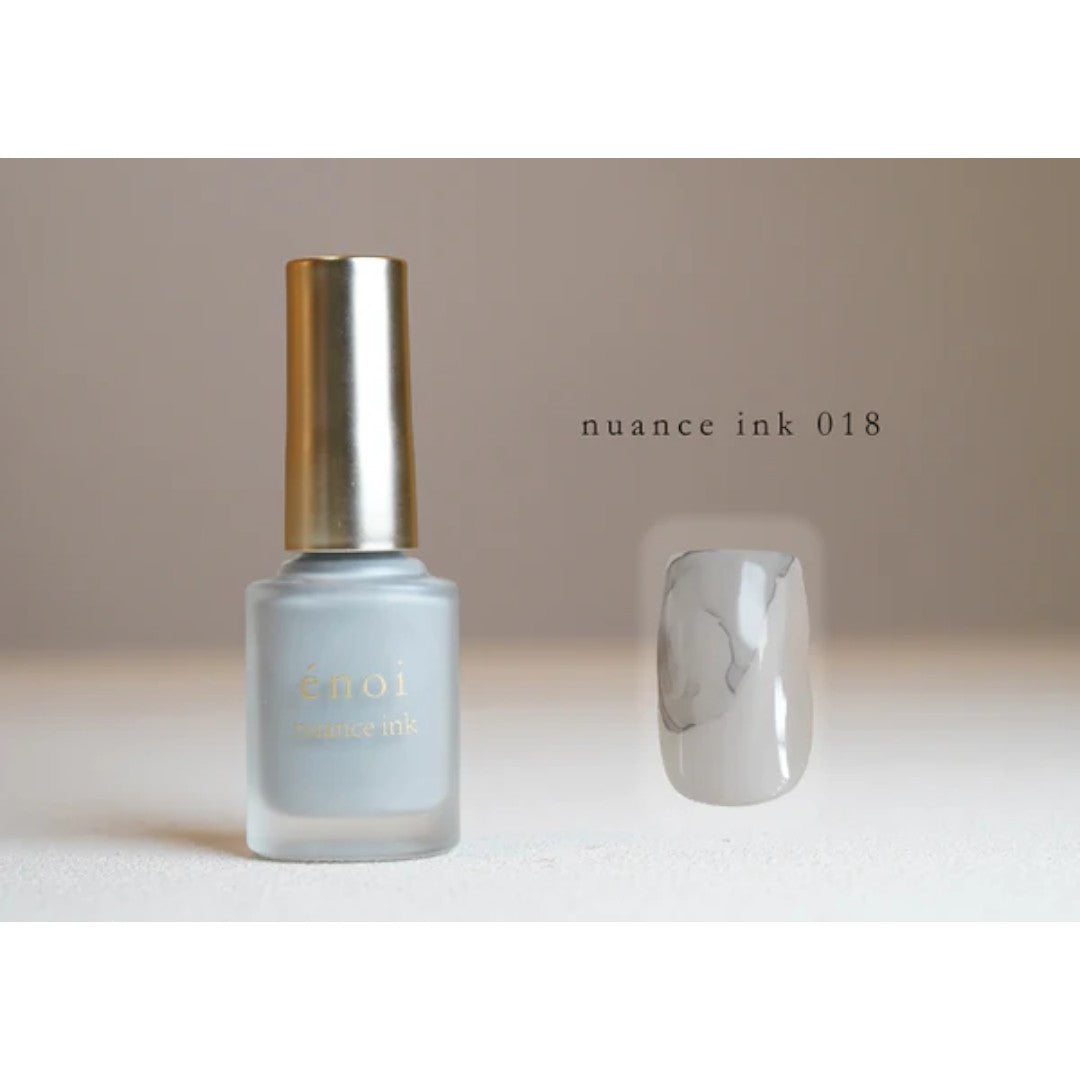Blooming Marble Watercolor Ink, enoi nuance ink, enoi nail polish, enoi nuance ink for japanese nail art designs 018