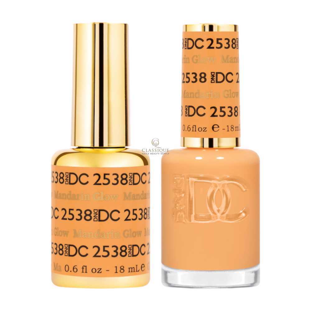 DND DC Gel & Lacquer Duo - Mandarin Glow #2538