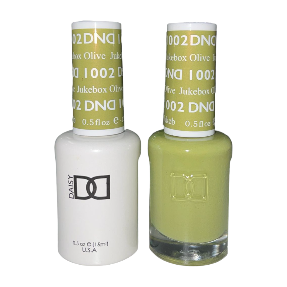DND Gel & Lacquer Duo - Jukebox Olive #1002