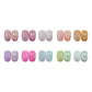 Jel and Gel Cat Eye Gel Polish - Fox Star Collection #MG31-40 (10pcs)