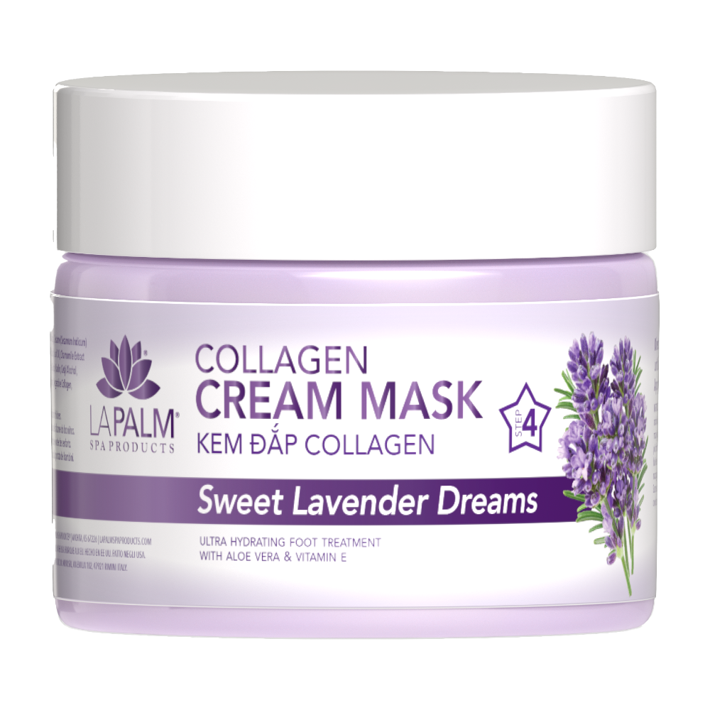 La Palm Collagen Cream Mask - Sweet Lavender Dreams 12Oz
