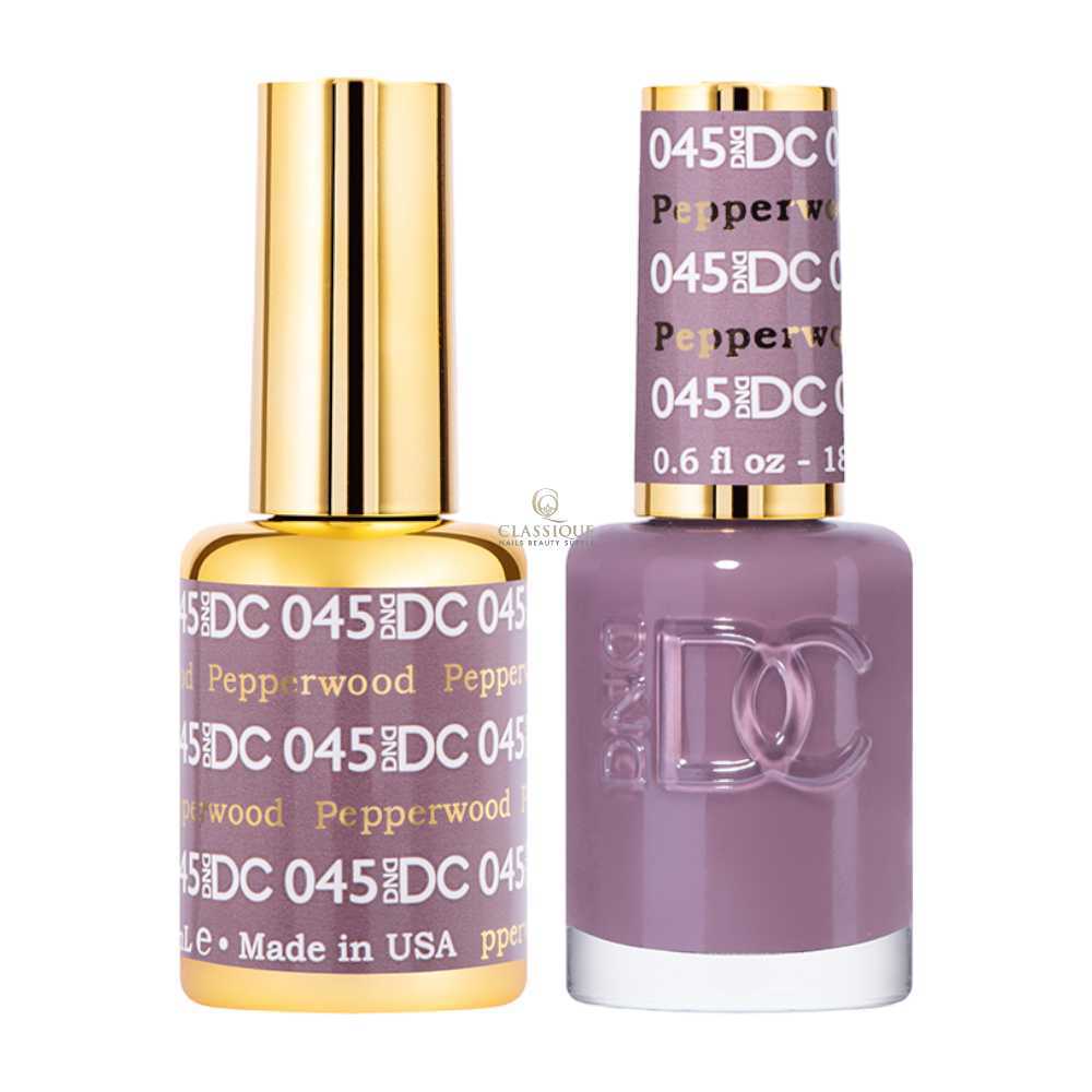 DND DC Gel & Lacquer Duo - Pepperwood #045