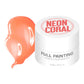 DGEL Jelly Syrup Gel Polish - Neon Coral #NJ02