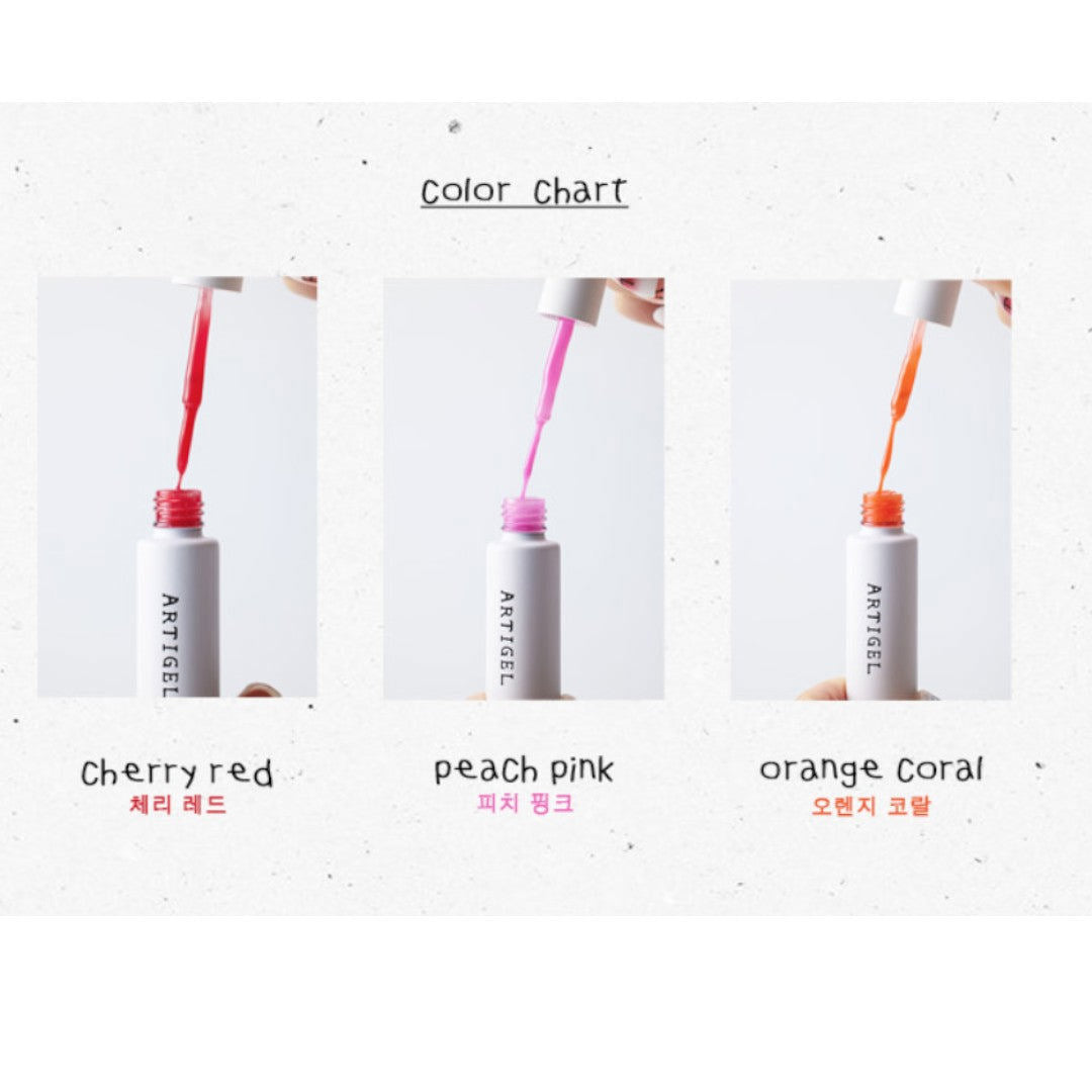 DGEL X ARTIGEL Blusher Blooming Gel - Cherry Red