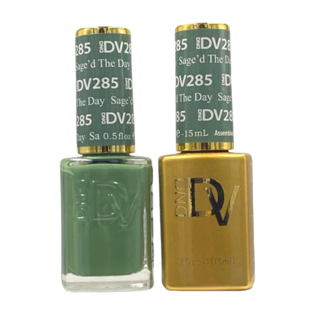 DND Diva Gel & Lacquer Duo - Sage'd The Day #285