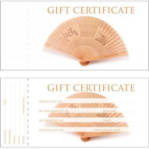 Gift Certificate #GC101