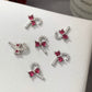 CNBS Nail Charms - Christmas Bell & Candy Canes (5pcs)