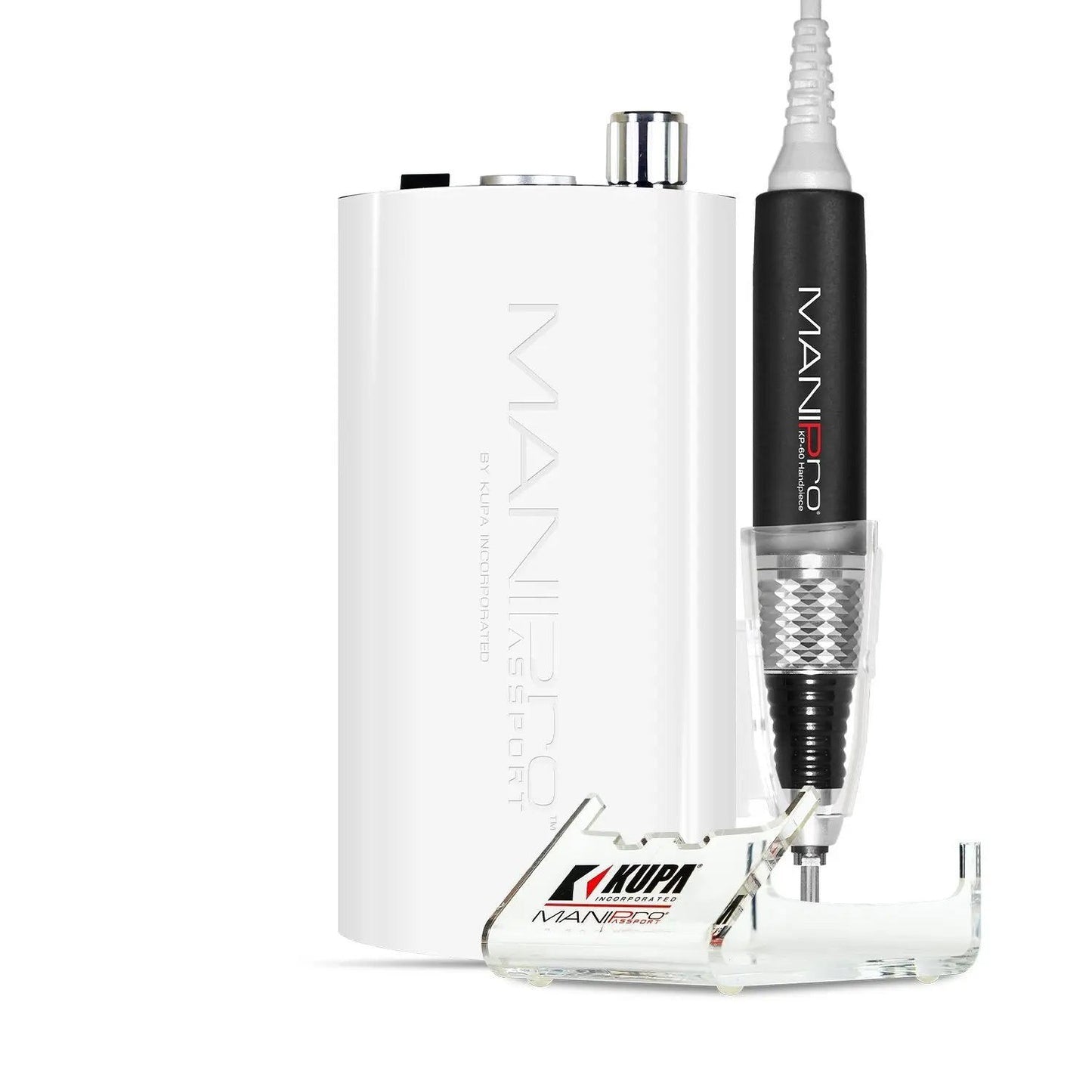 Kupa ManiPro Passport E-File Complete Set w/ KP-55 Handpiece (Cradle Not Included)