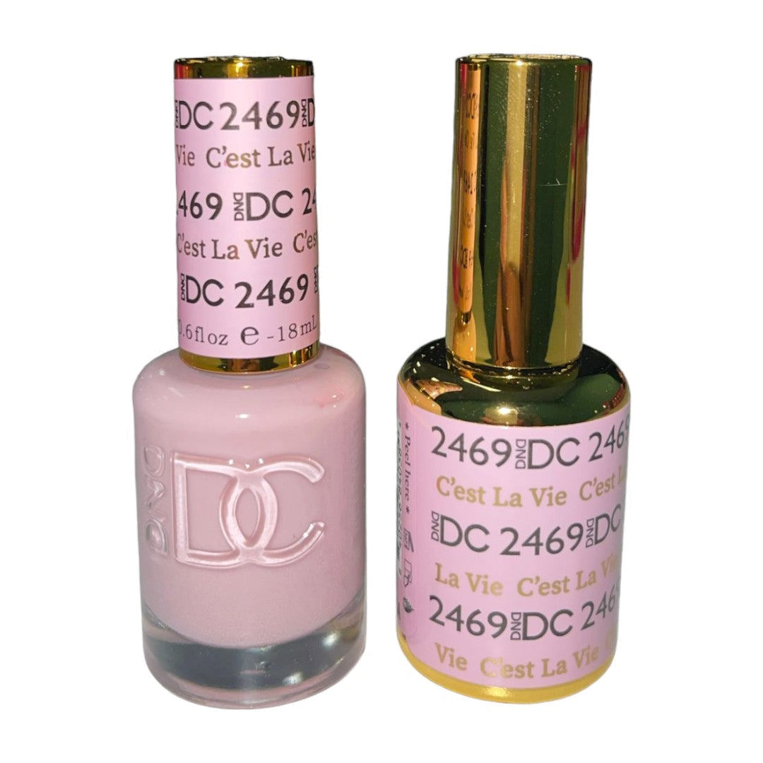 DND DC Sheer Gel & Lacquer Duo - C'est La Vie #2469