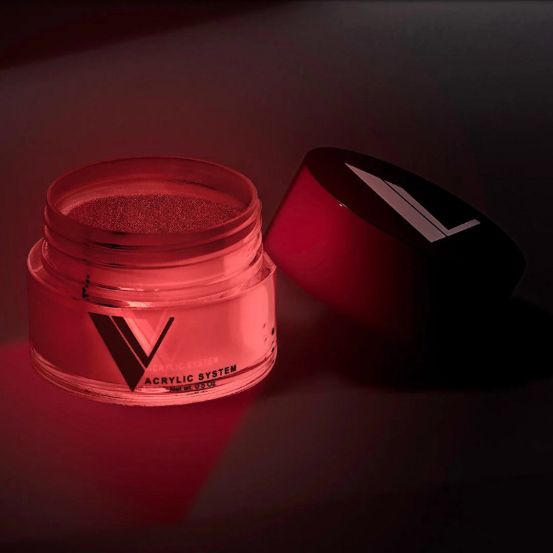 V Beauty Pure Acrylic System 0.5Oz - #182 Cherry Ice