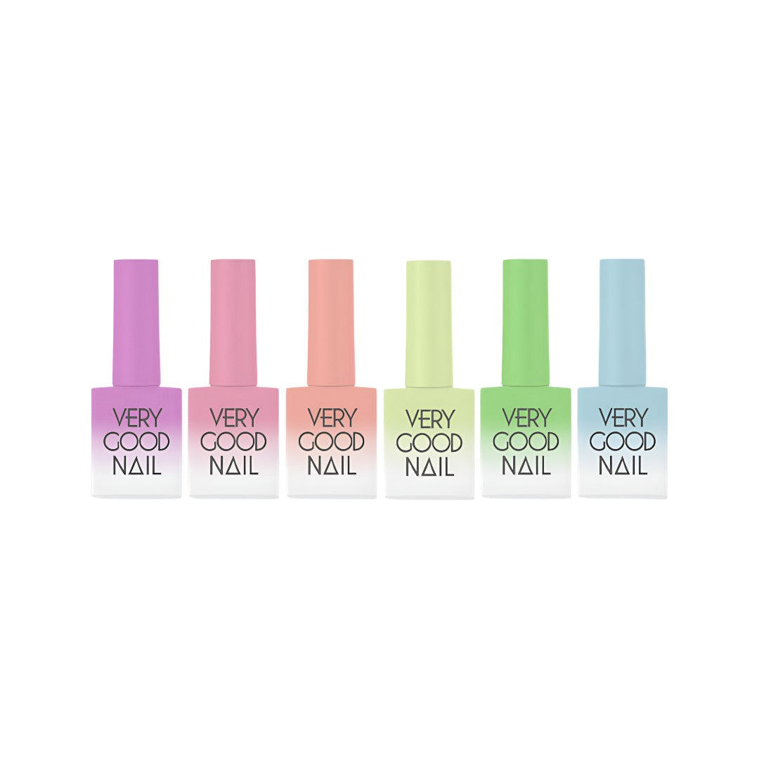 Very Good Nail Glitter Gel Polish - Fizz Splash Summer 2025 Collection #SP19-24 (6Pcs)