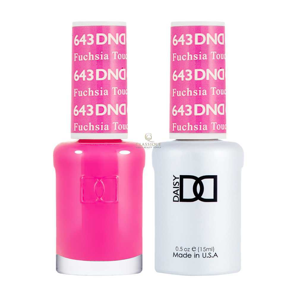 DND Gel & Lacquer Duo - Fuchsia Touch #643