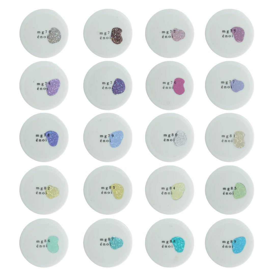 Enoi Cat Eye Gel Polish - Platinum Magnet #MG70-MG89 Collection 20Pcs