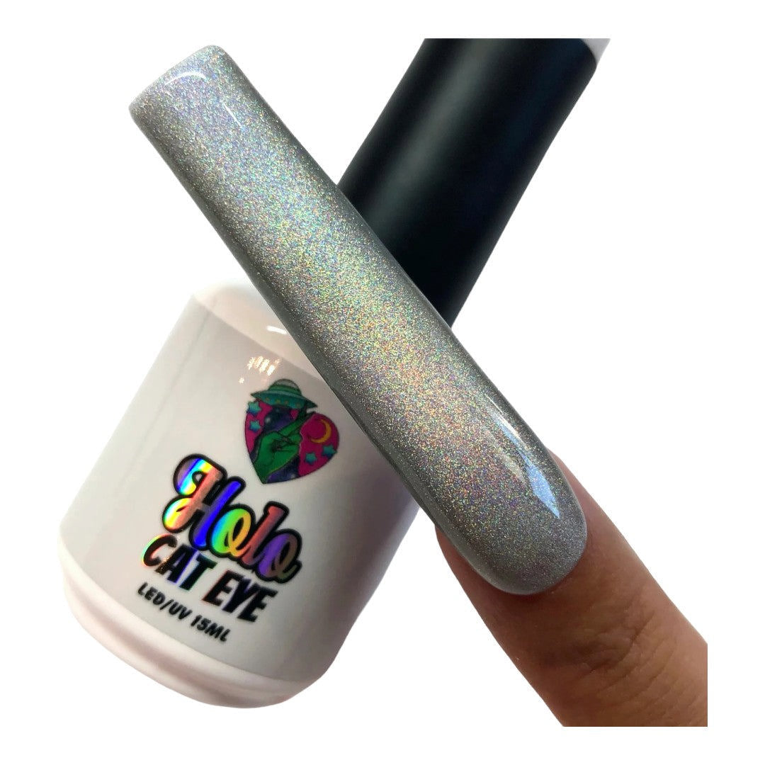 Nailz By Dev Cat Eye Gel Polish - Holo