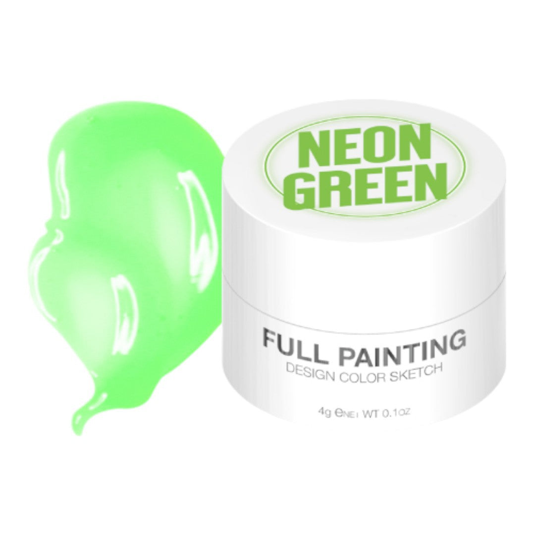 DGEL Jelly Syrup Gel Polish - Neon Green #NJ06