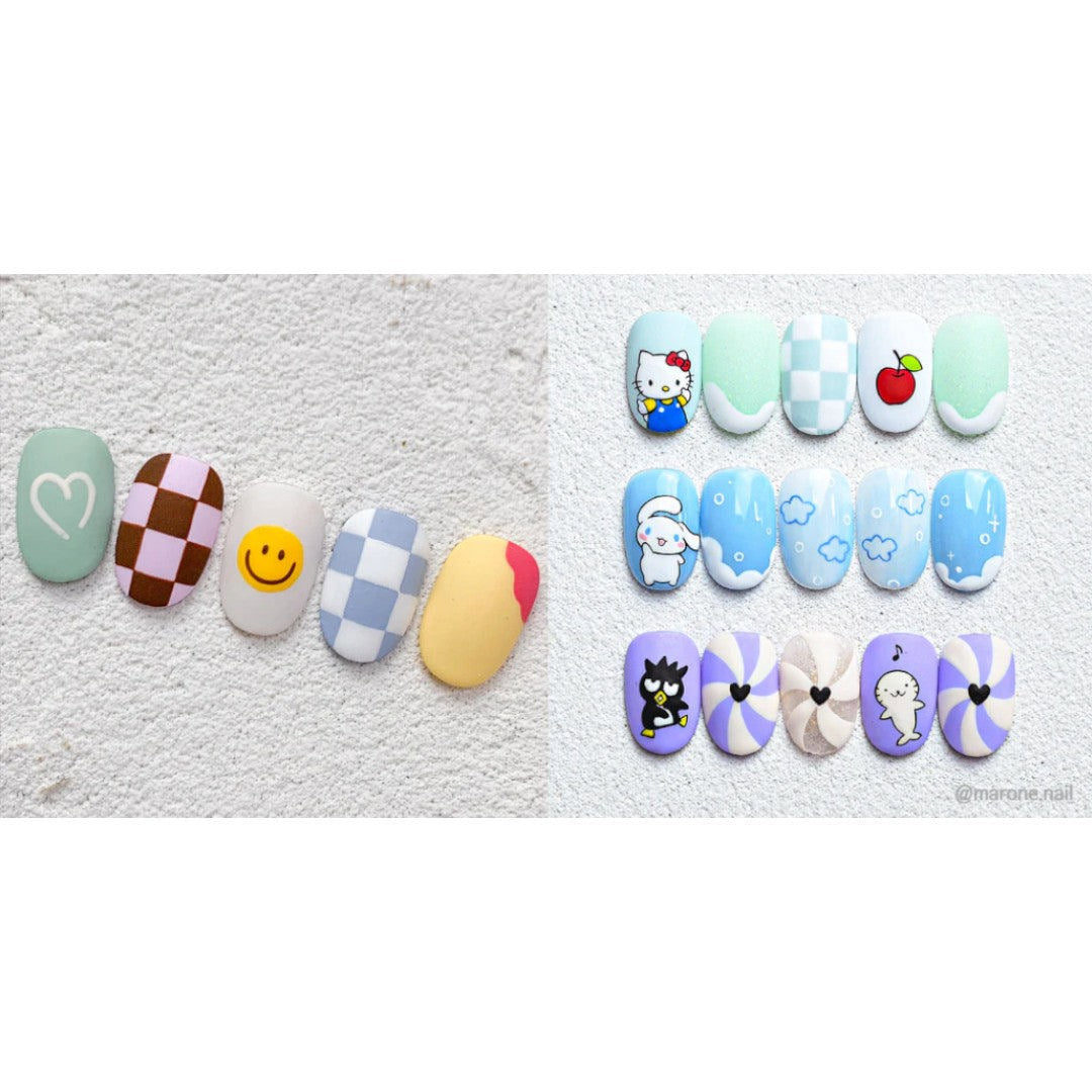 Dino It's Nail O'clock Poster Painting Gel Set (20 Colours)