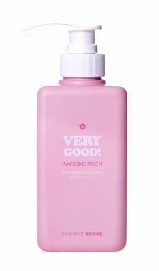 Very Good Nail Hand & Body Lotion - Awesome Peach 16.9Oz