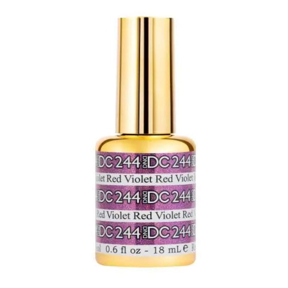 DND DC Mermaid Gel Polish - Red Violet #244