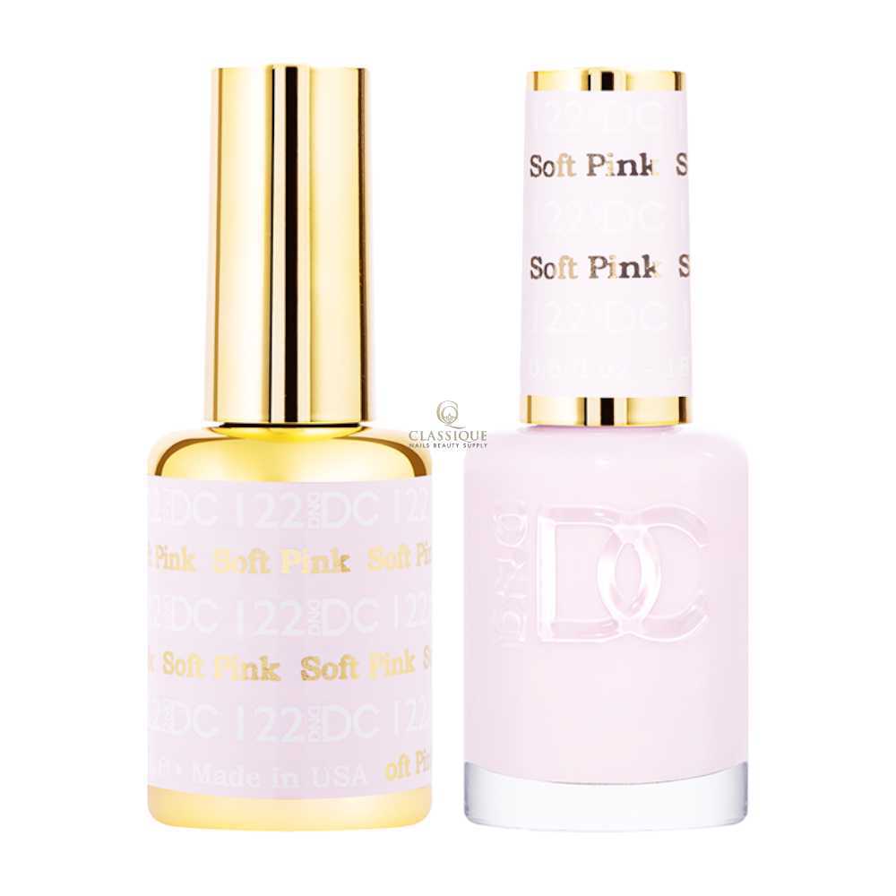 DND DC Gel & Lacquer Duo - Soft Pink #122