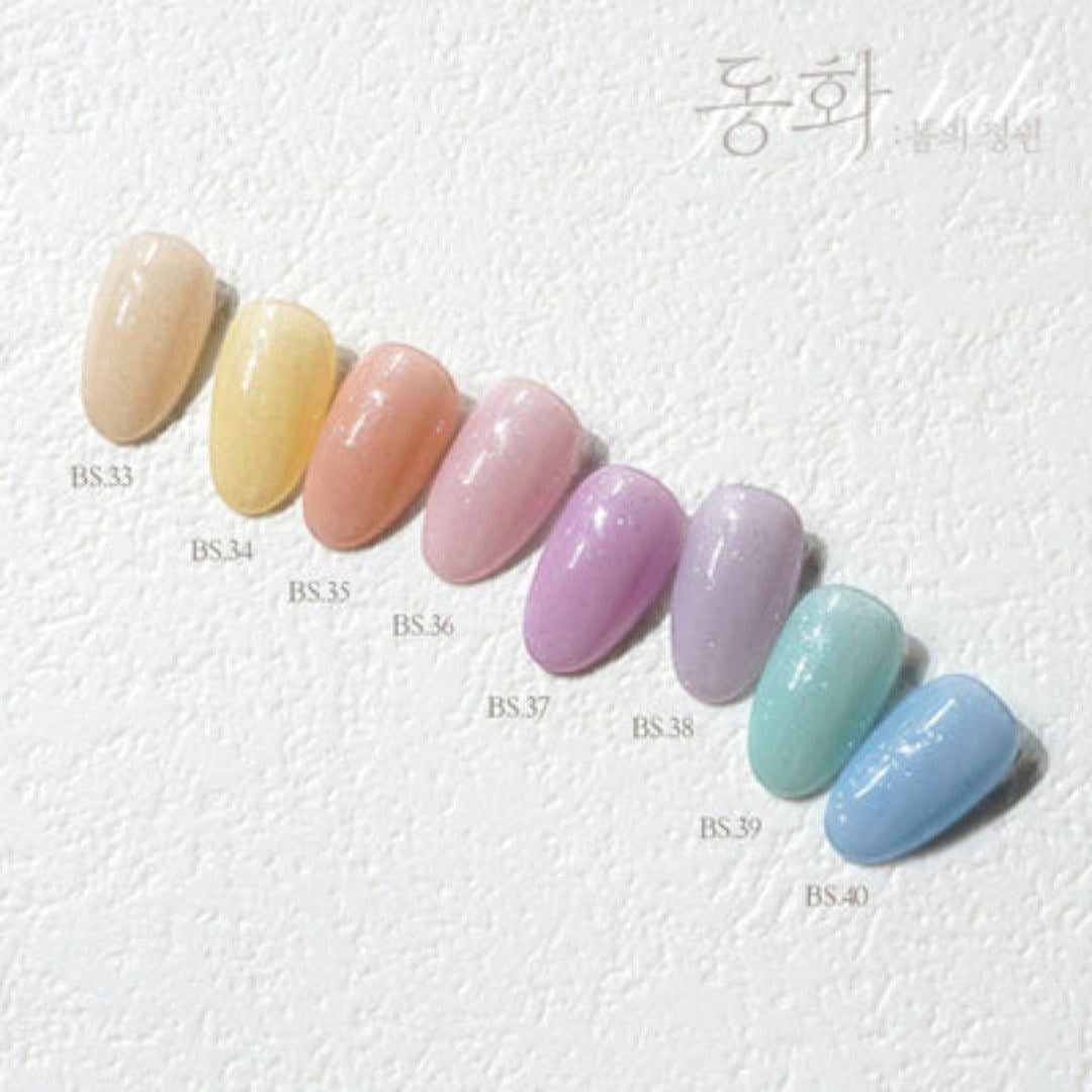 By Muse Syrup Gel Polish #BS33-40 Fairy Tale Collection