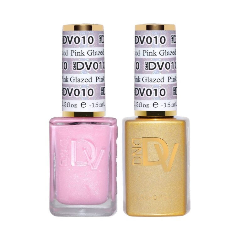DND Diva Gel & Lacquer Duo - Pink Glazed #010