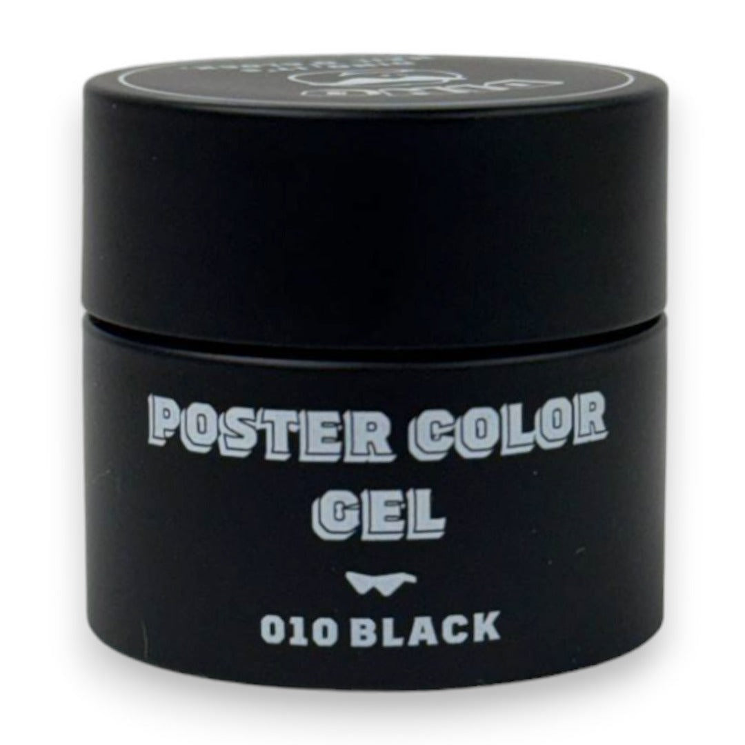 Dino It's Nail O'clock Poster Painting Gel - Black #010