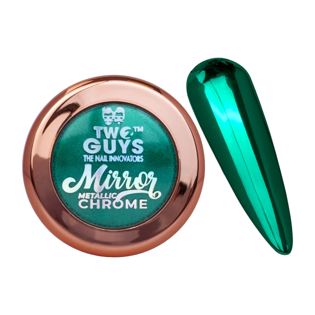 2Guys Mirror Metallic Chrome - Emerald #M13