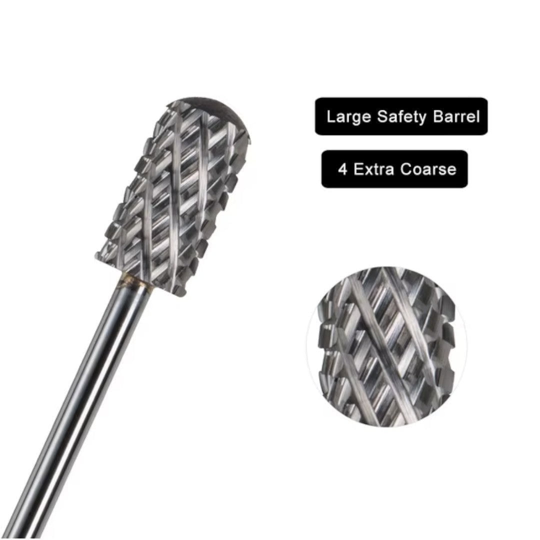 CNBS Nail Drill Bits - Large Barrel Smooth Top 3/32