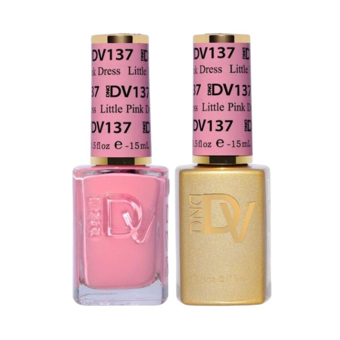 DND Diva Gel & Lacquer Duo - Little Pink Dress #137