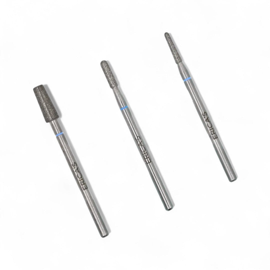 Erica's ATA Nail Drill Bits - Dry Manicure Kit 3/32 (3pcs)