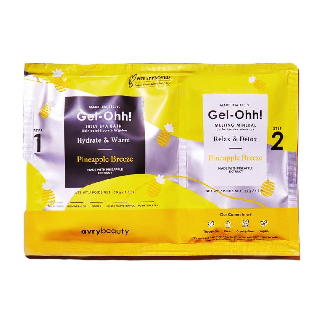 Gel-Ohh Jelly Spa Pedi Bath - Pineapple Breeze #AJ001PNAP