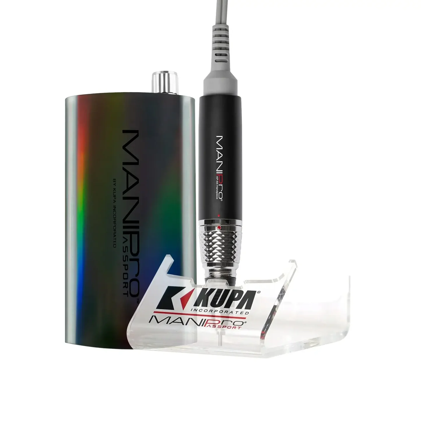Kupa ManiPro Passport E-File Complete Set w/ KP-65 Handpiece (Cradle Not Included)