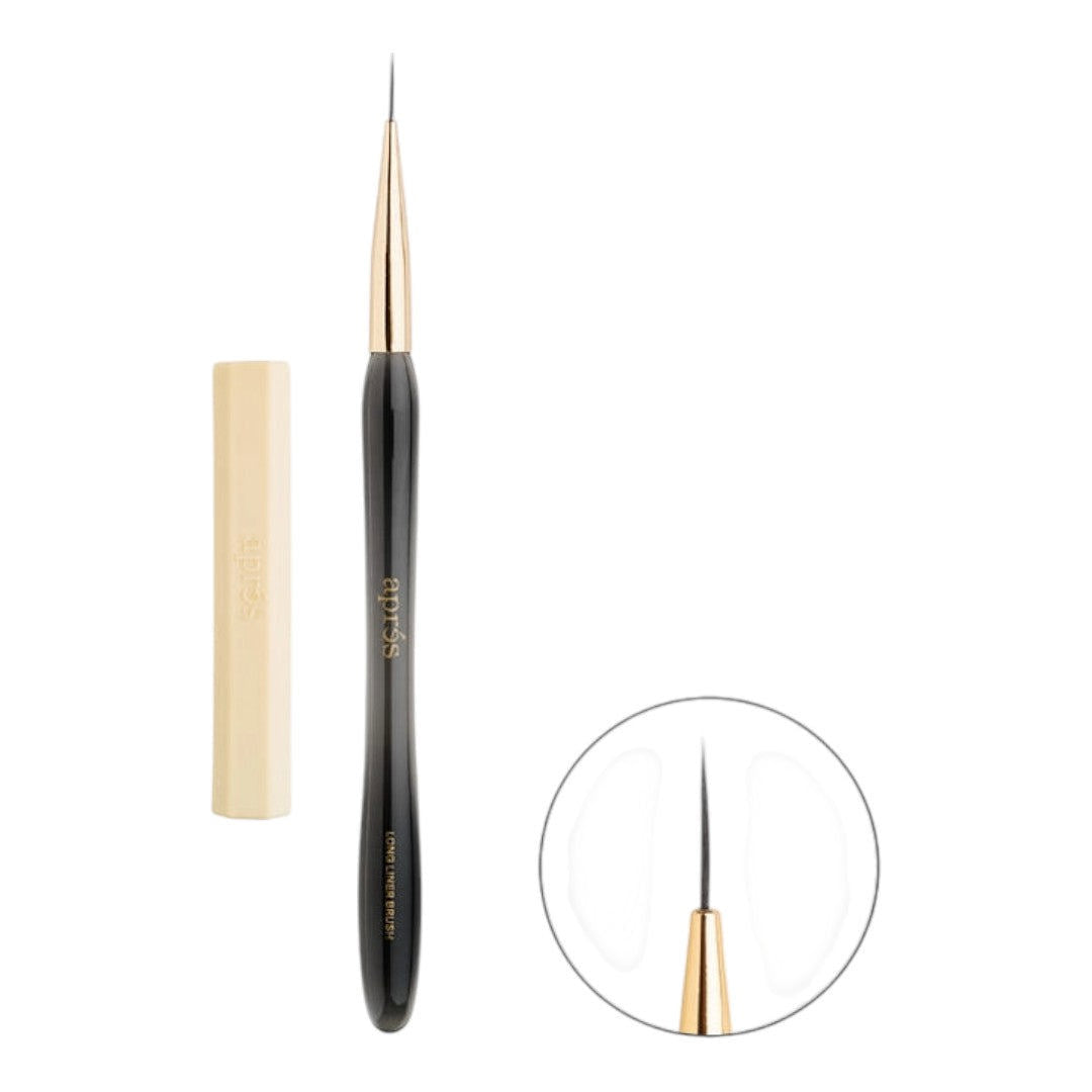 Apres Art Brush With Silicon Cap - Long Liner