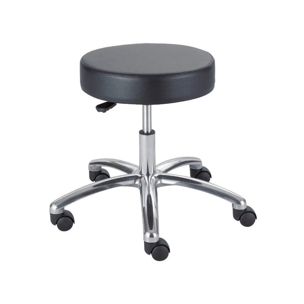 Hydraulic Circle Stool #3203B - Black