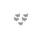 CNBS Nail Charms - Silver Butterfly (5pcs)